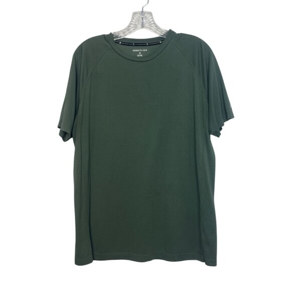 Kenneth Cole Activewear Tshirt Mens Large Green Short Sleeve - Picture 1 of 7